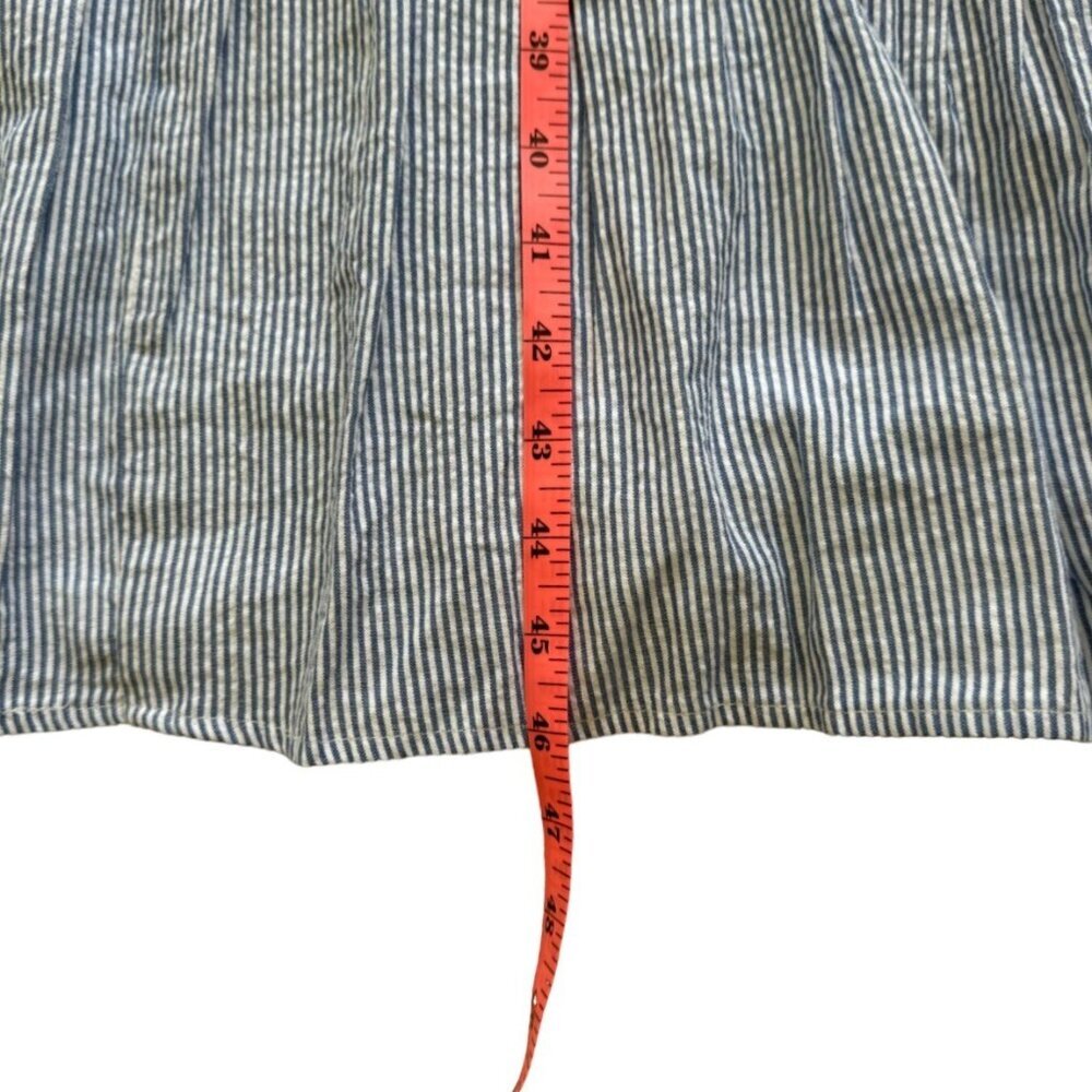 NWT Vineyard Vines x Kentucky Derby Blue & White Stripe Nap Dress Size L - Picture 9 of 14